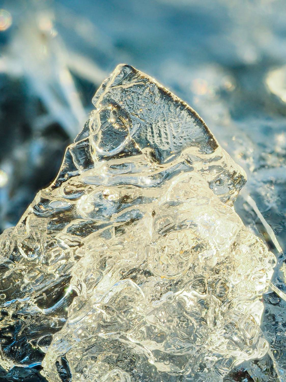 лёд, макро, снег, ice, macro, snow, Протченко Ирина