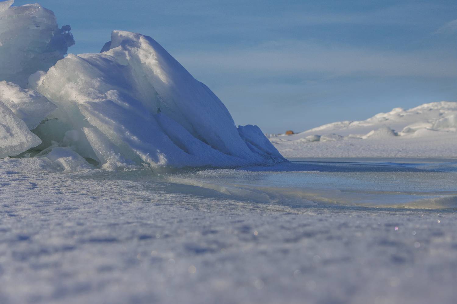 зима, снег, торос, лед, Светлана Холодняк