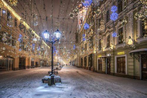 Москва новогодняя