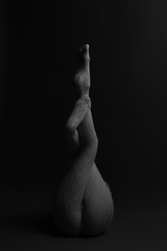 ню фотосессия, белье, колготки, эротика Tights фото превью