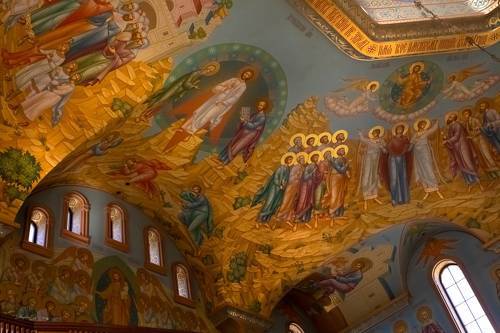 Роспись храма Александра Невского.