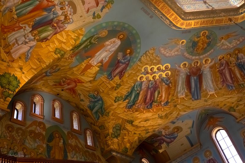 Александр Невский, храм, религия, православие, Калининград, Россия, фотография, архитектура, Alexander Nevsky, temple, religion, Orthodoxy, Kaliningrad, Russiaphotography, architecture Роспись храма Александра Невского. фото превью