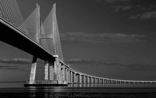 Vasco da Gama bridge, Lisbon