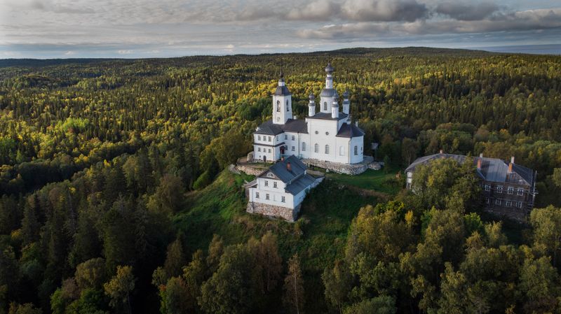 Голгофораспятский скит на о. Анзер (Соловки) фото превью