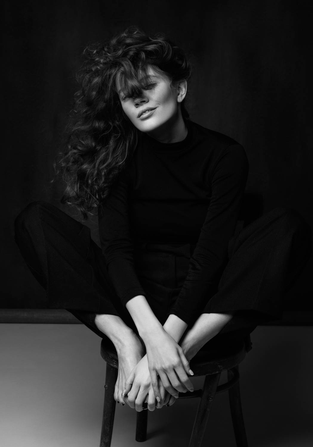 девушка, портрет, женский портрет, студийное фото, постановочное, Екатерина Сигат