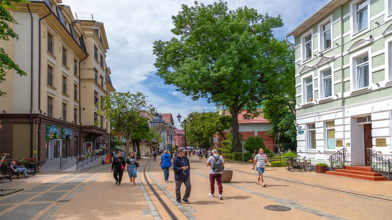 Зеленоградск, город, лето, фотография, Россия, улица, архитектура, курорт, солнечно, Свирин Вадим, Zelenogradsk, city, summer, photography, Russia, street, architecture, resort, sunny, Vadim Svirin По улицам Зеленоградска. фото превью