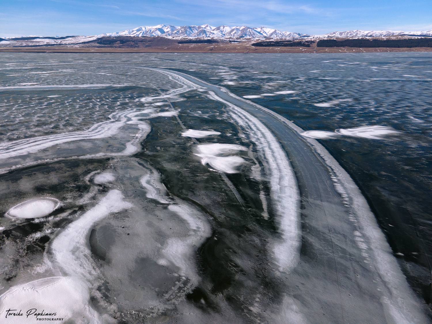 landscape, georgia, frozen, ice, winter, PAPKIAURI TORNIKE