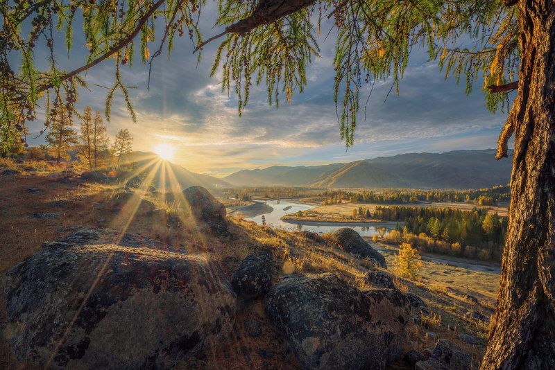 утром в долине Акалаха фото превью