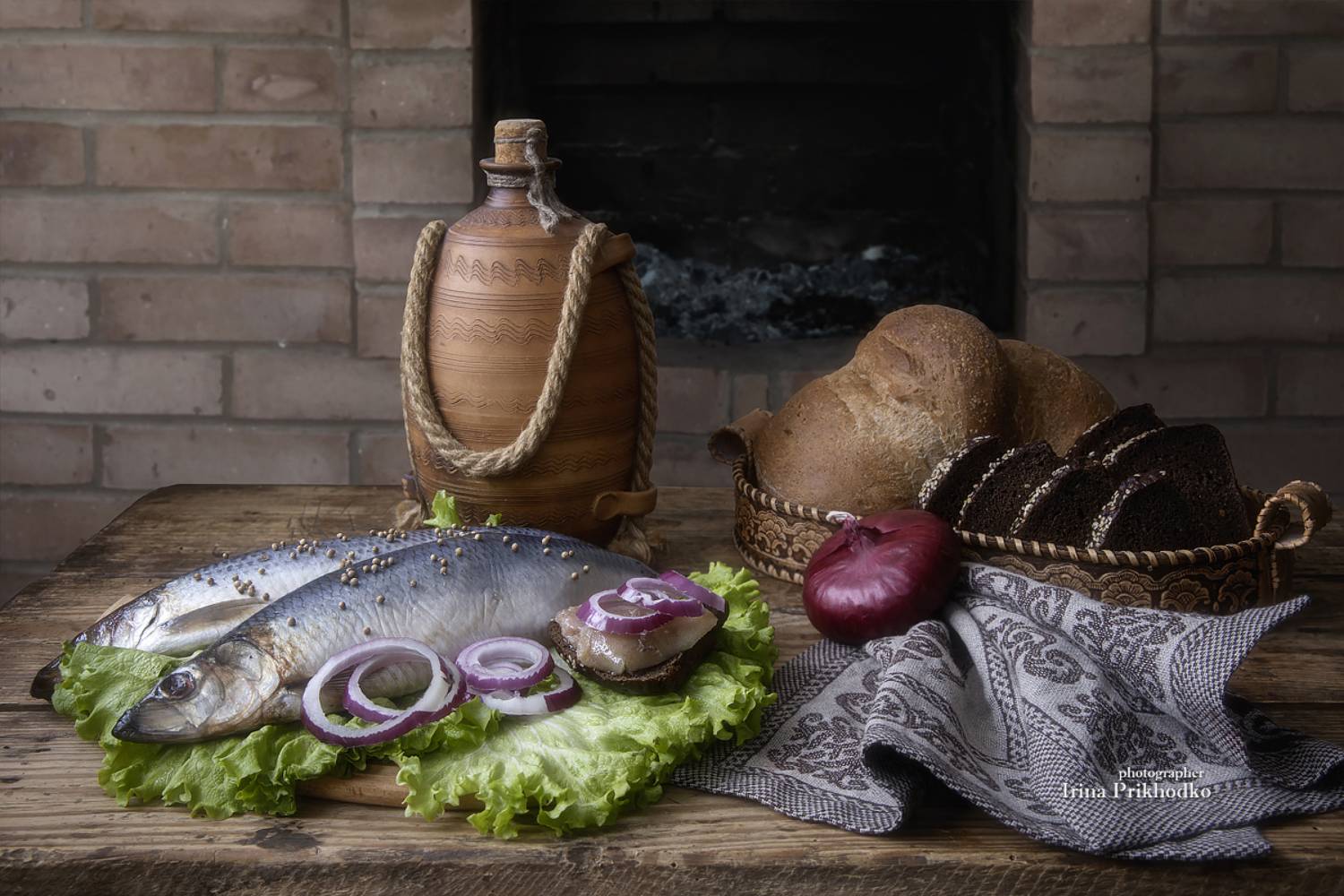 тихоокеанская сельдь, хлеб, кухня, еда, Приходько Ирина
