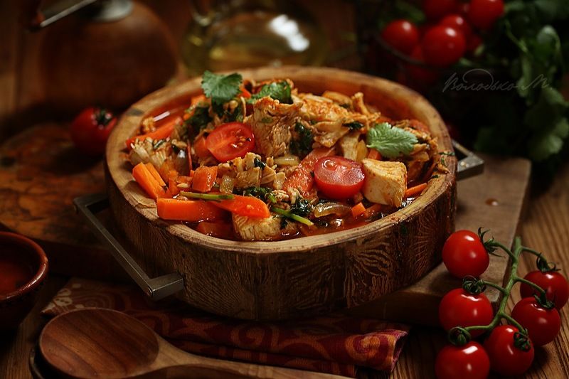 Рагу из курицы фото превью
