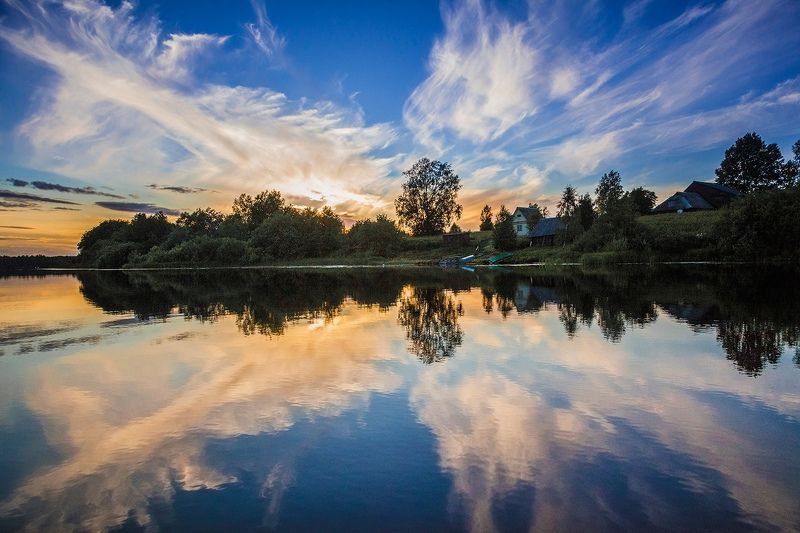 На закате фото превью