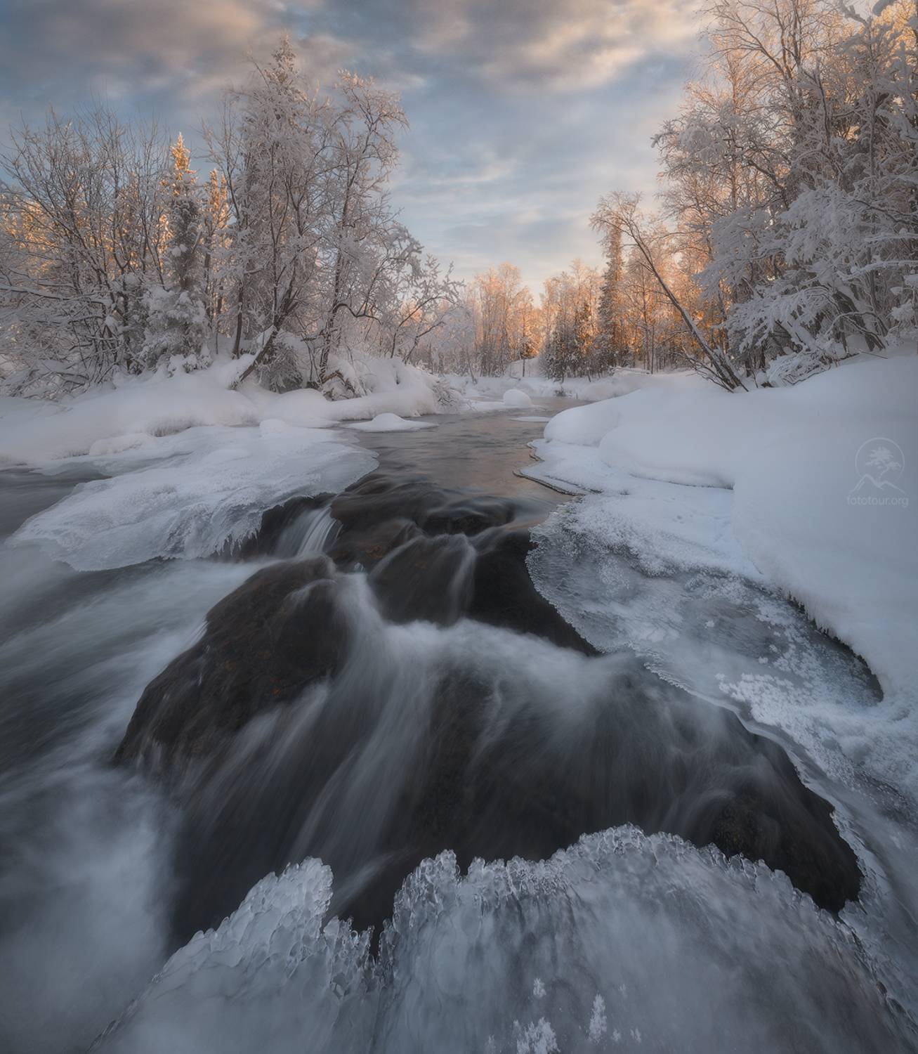 кольский, зима, фототур на кольский, мурманская область, речки, зимний кольский, заполярье, Гордиенко Анатолий