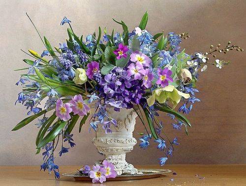 Акварели весны