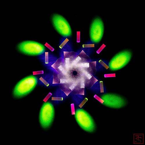 Световые цветы