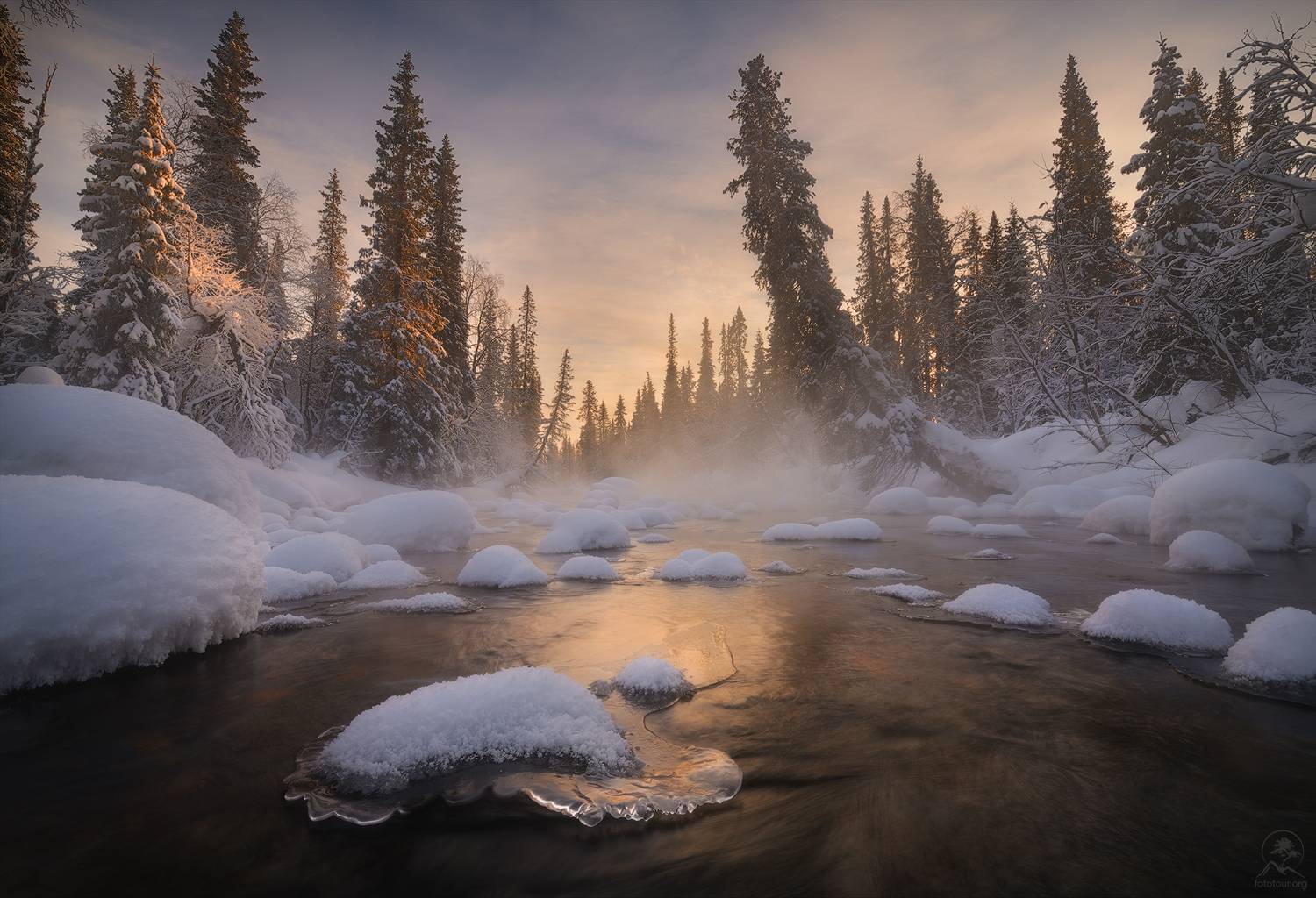 кольский, зима, фототур на кольский, мурманская область, речки, зимний кольский, заполярье, Гордиенко Анатолий