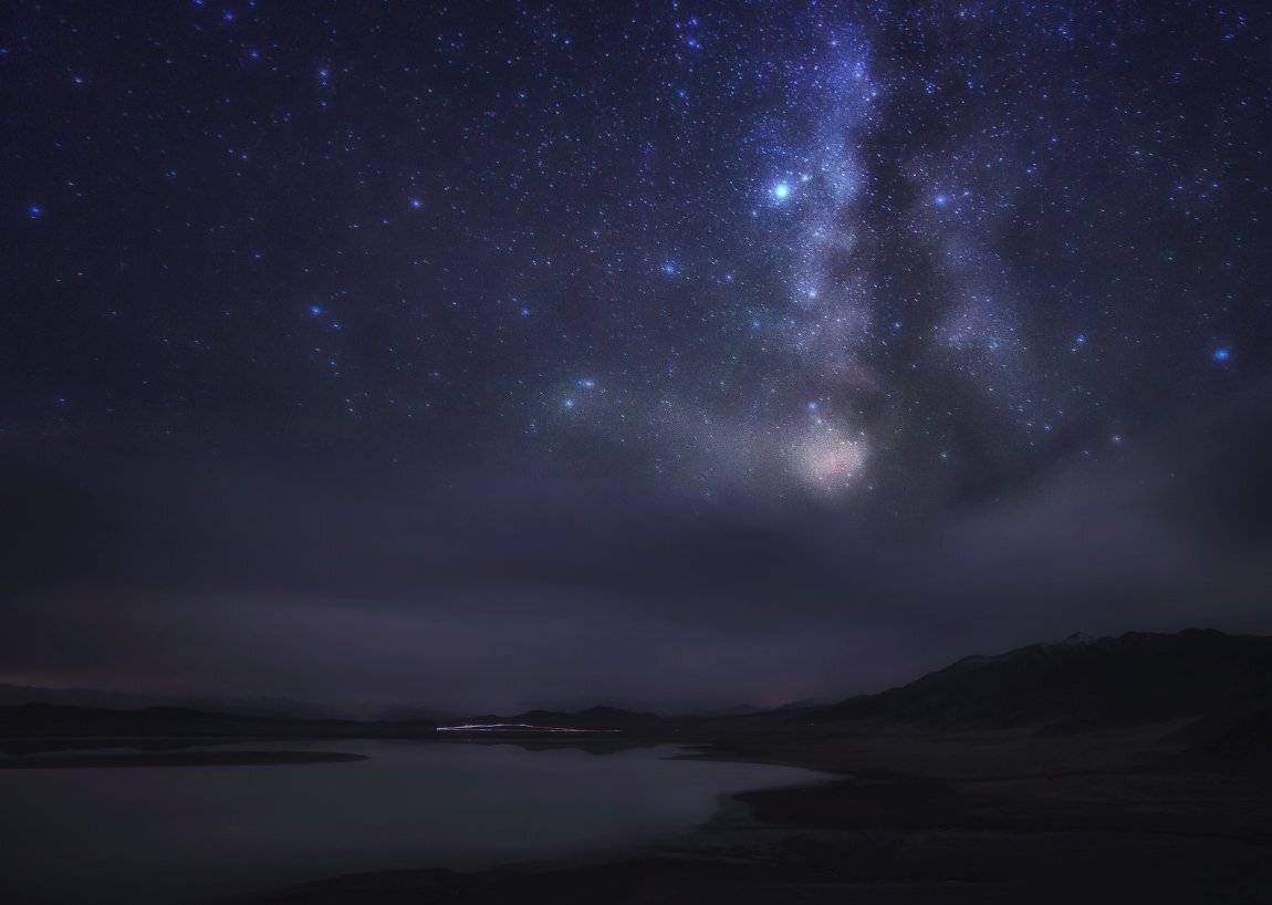 Звезды, Млечный путь, Ночь, Тузколь, Ольга Кулакова
