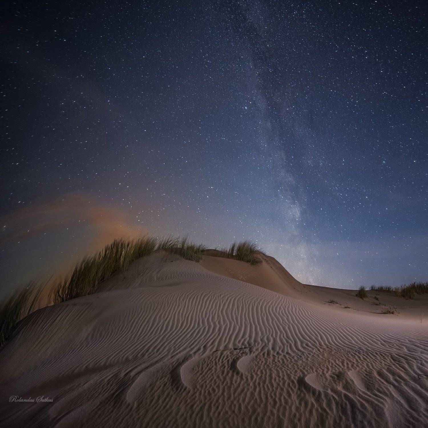Evening, Milky way, Nida.long exposure, Sutkus Rolandas