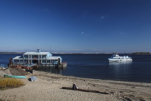 Прибытие теплохода