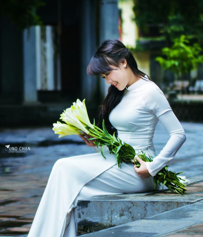 ao dao, unochan,vuonghongchan, hanoi, vietnam ao dai Vietnam фото превью