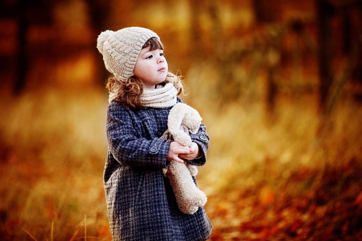 портрет,ребенок.осень, Мария Монастырная