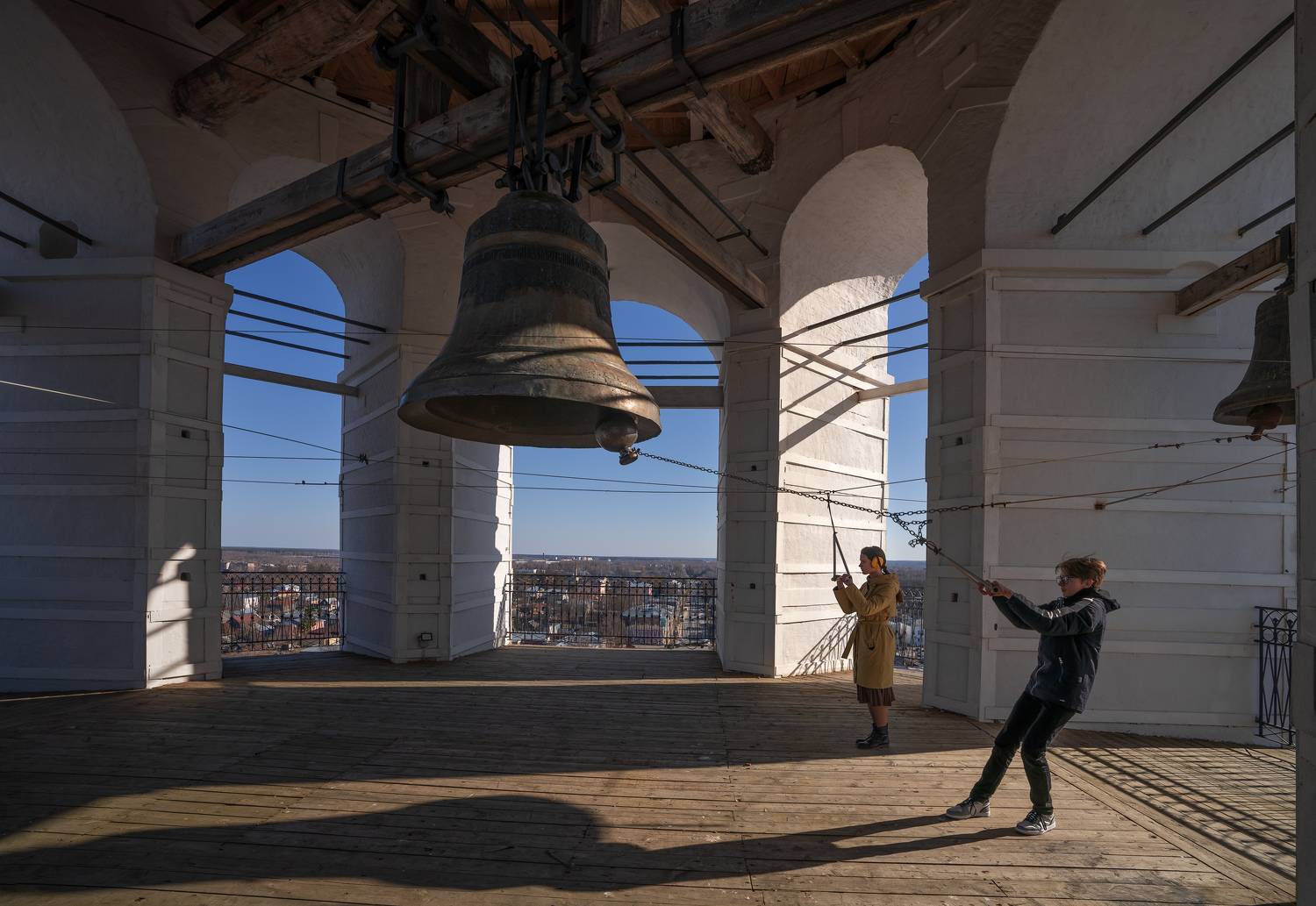 шуя, колокольня, колокол, звонари, ивановская область, Зверев Олег