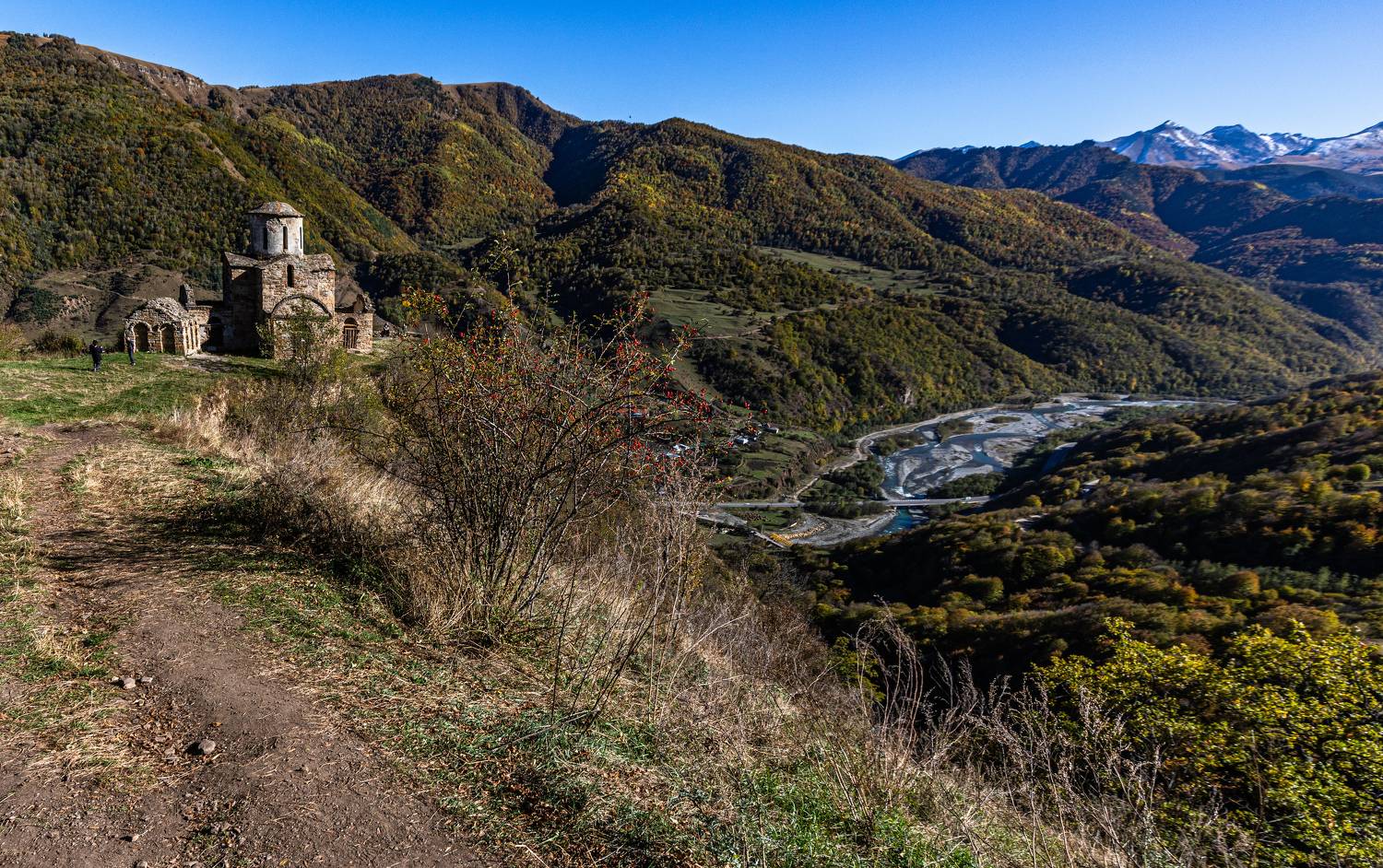 Домбай, Кавказ, горы, осень, Карачаево-Черкесия, Сергей Петров