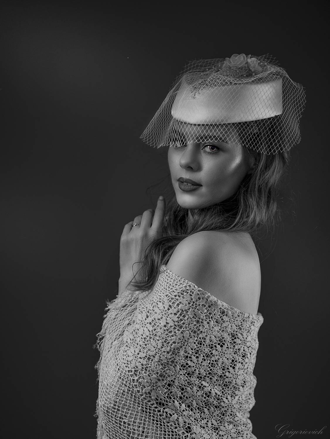 девушка. портрет. красота. глаза. шляпа, Урасов Олег