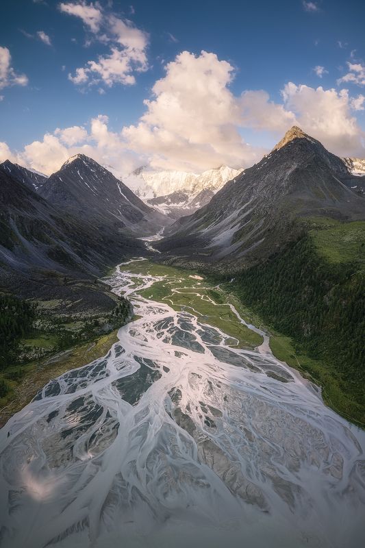 Утро у горы Белуха фото превью