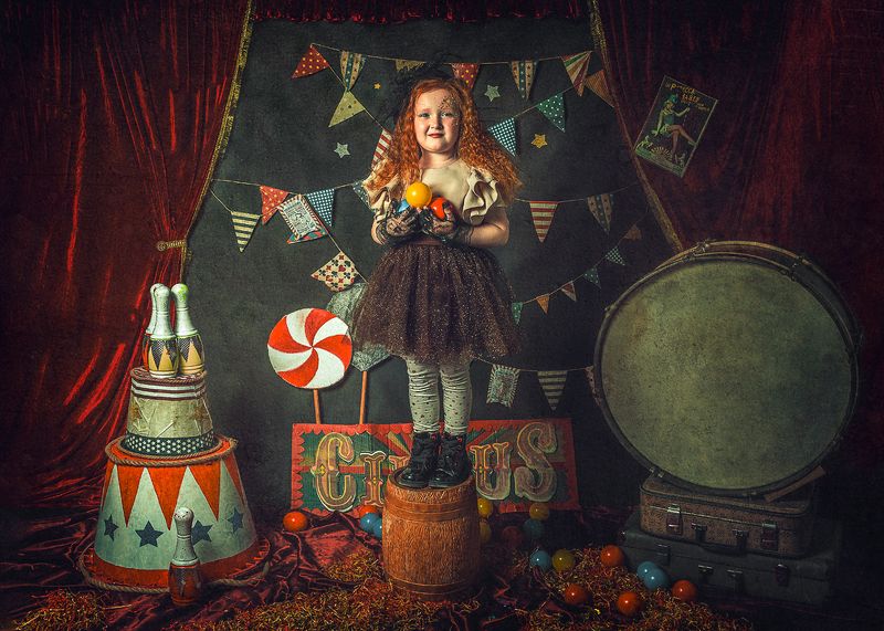 цирк, девочка  фото превью
