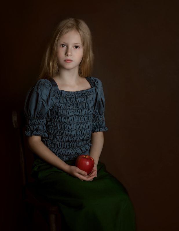 детский портрет  фото превью