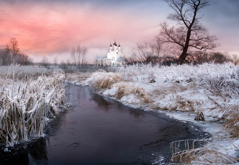 московская область, мытищи, подмосковье, тайнинское, нд, храм, русь, россия, moscow region, mytishchi, taininskoe, temple, russia, святая русь, святая русь нд, подмосковная мозаика Мороз крепчал... фото превью