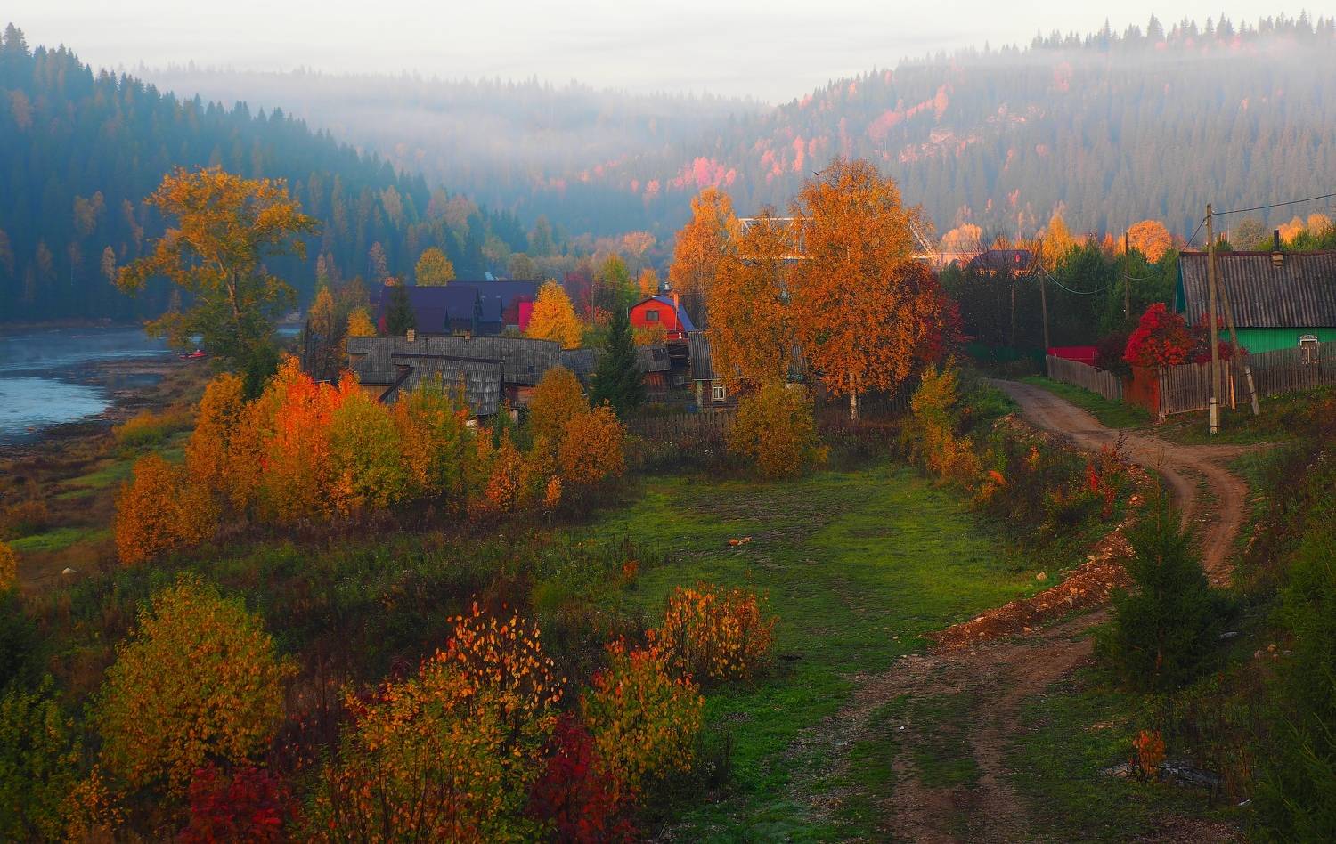 усьва река осень, PERESHEIN ANDREY