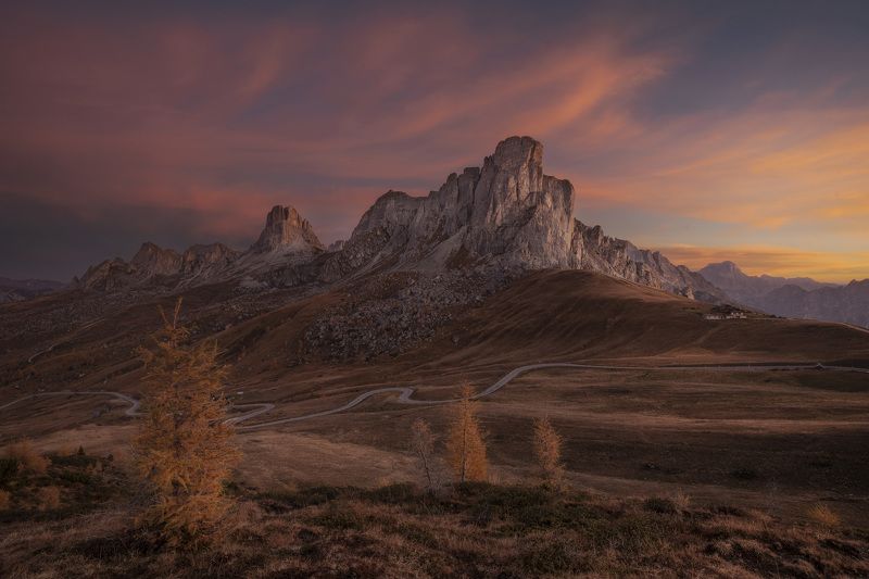 dolomiti, dolomites, sunrise, landscape, sky, sun, mountains, clouds, mountains, italy Sunrise At the Dolomites_2 фото превью