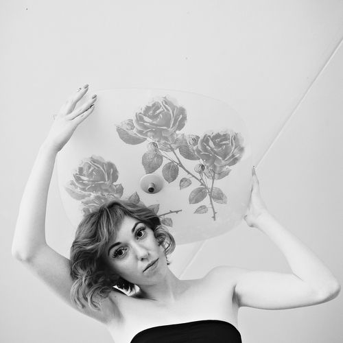 Портрет с розами