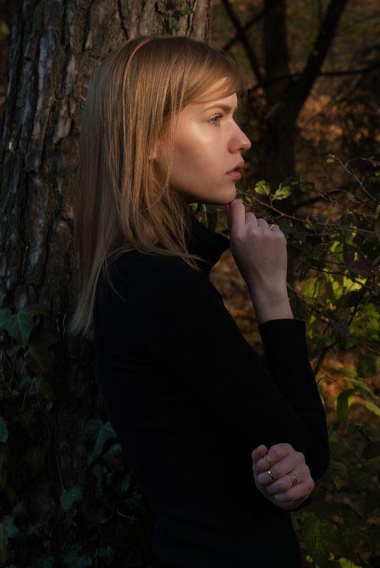 портрет, девушка, блондинка, portrait, girl, blonde, natural, beauty Линда фото превью