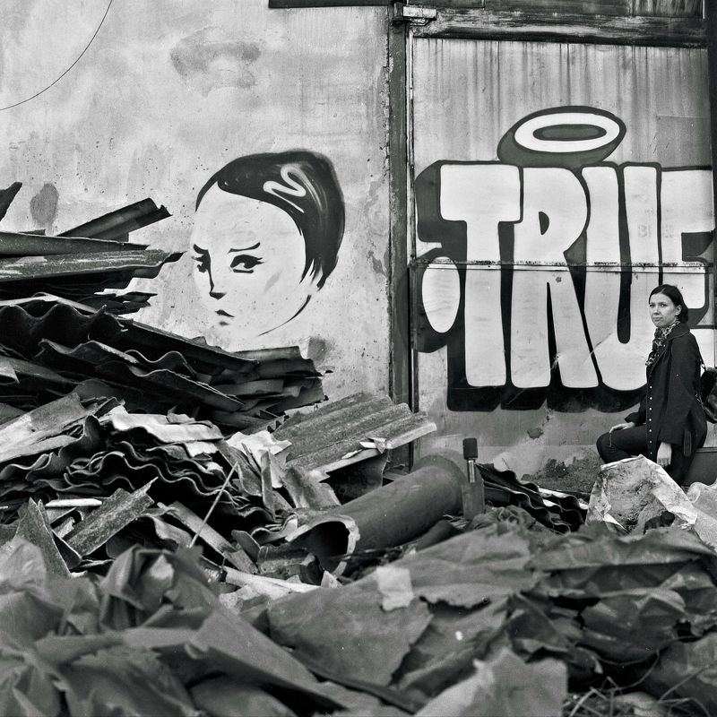 rolleiflex Портрет в городе фото превью