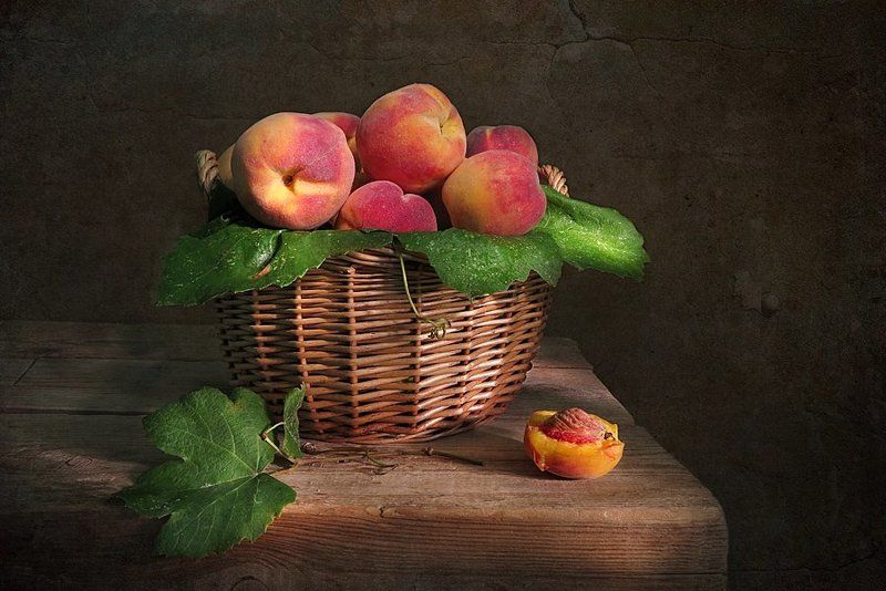 Персики фото превью