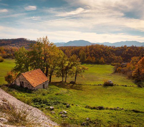 Осень в горах Черногории
