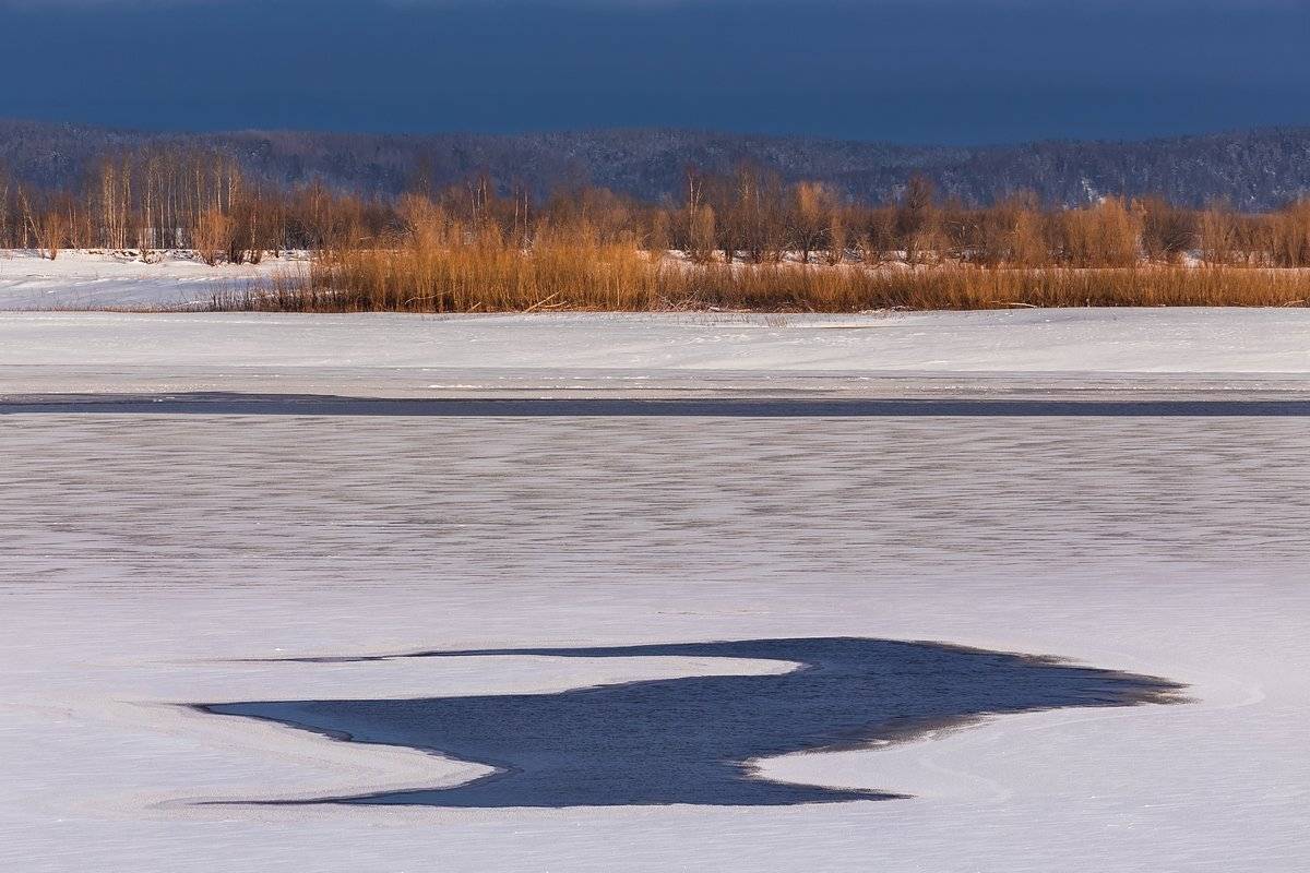 Ледостав, Обь, Полынья, Протока, Хмао, Югра, Кирилл Уютнов