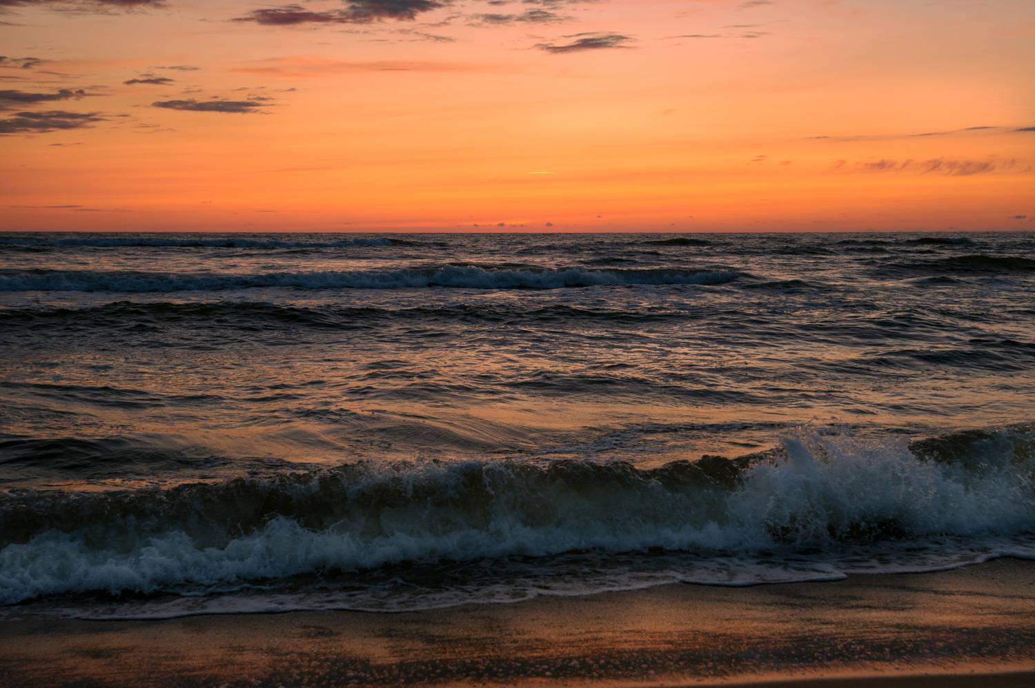 калининград, балтийское море, закат, Popoff Dmitry