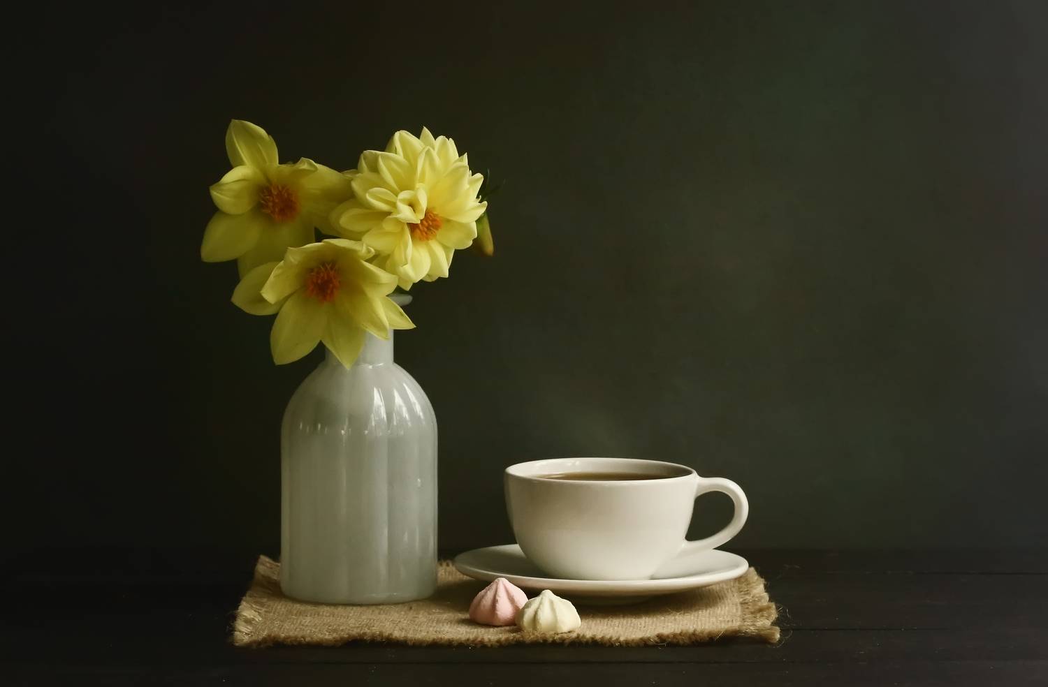 цветы, кофе, натюрморт, напиток, аромат, вкусно, flowers, coffee, still life, drink, aroma, delicious, bouquet , flowers, Стасов Виталий