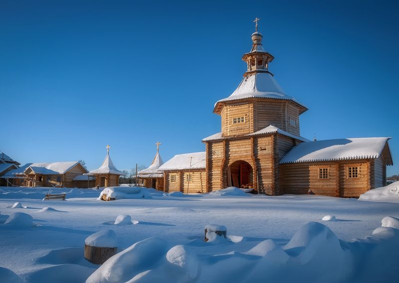 Врата, зима, сугробы, гремячий  *** фото превью