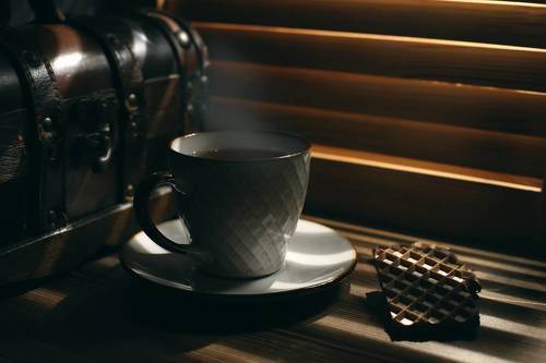 Чашка чая и настроение перекусить..