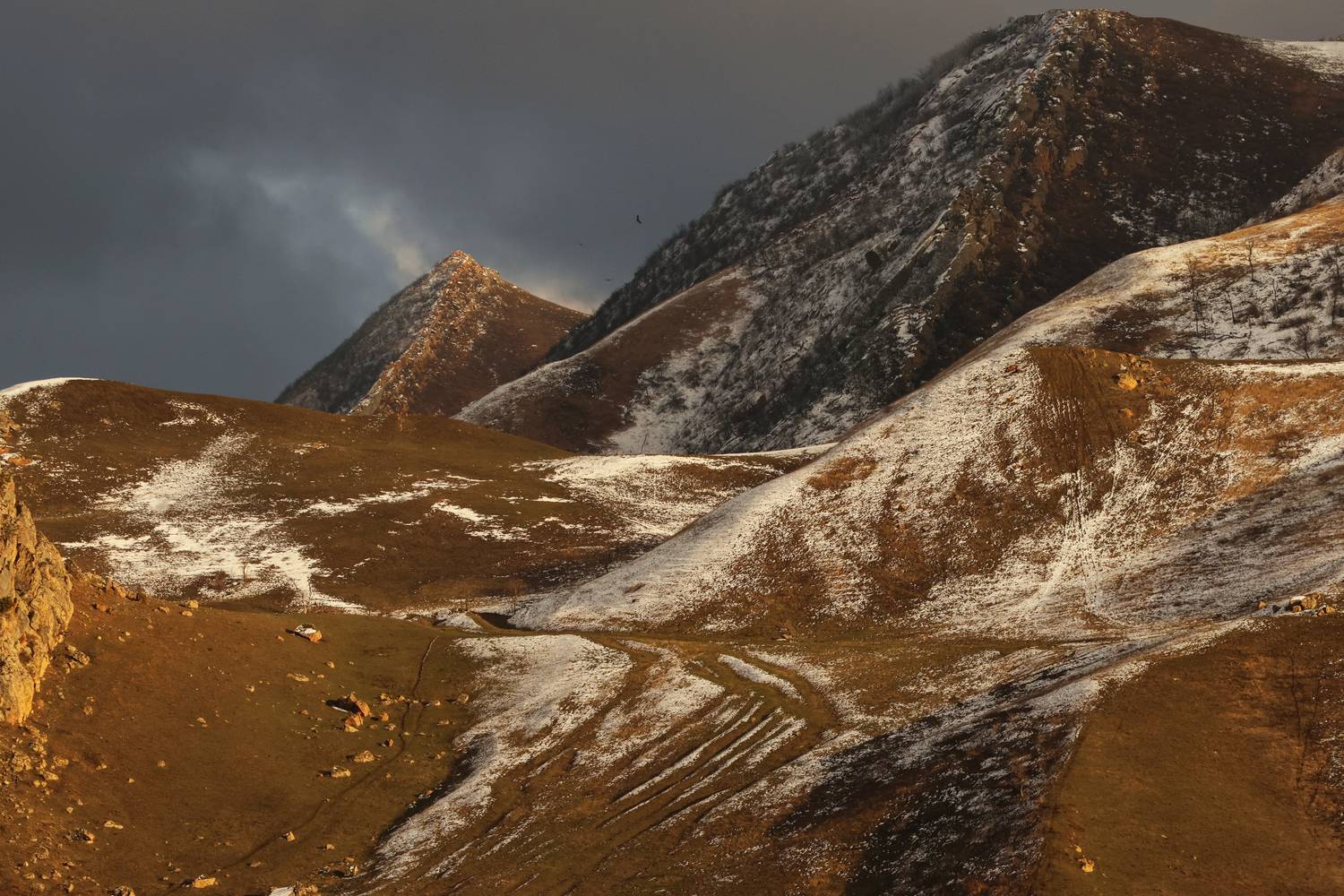 пейзаж,горы,дагестан,зима,, Magov Marat