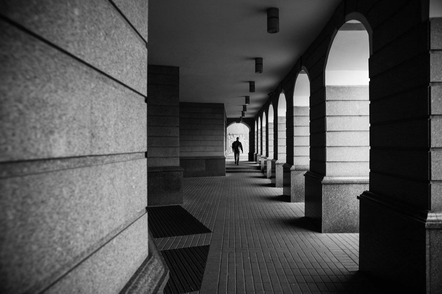 город, геометрия, чернобелое, Наталья Драчинская