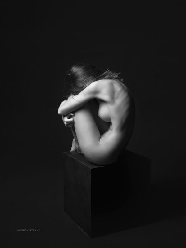 Andrey Stanko, nudes, nude, naked, ню, чб, nudeart Black Cube фото превью