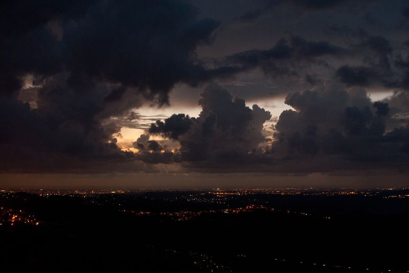 Закат над золотым городом фото превью
