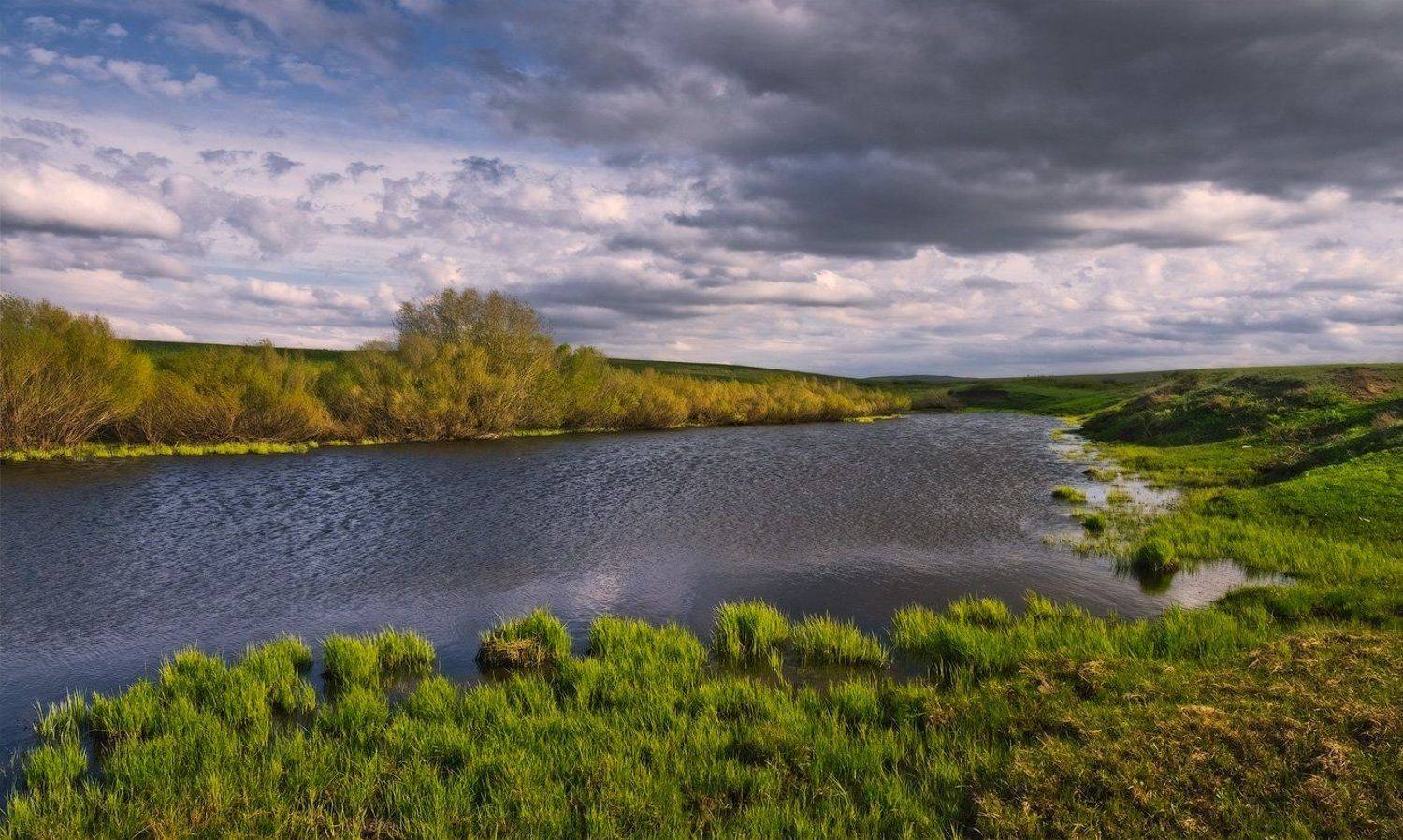 Облака, Речка, Андрей Журавлев