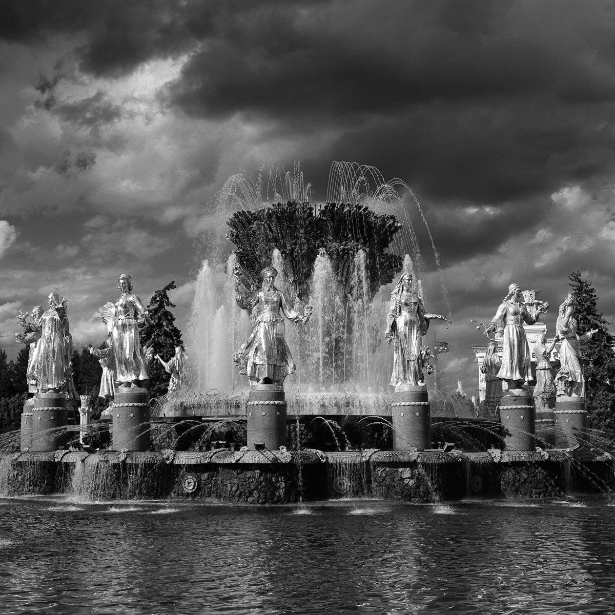 Город., Памятник., Фонтан., Александр Резников