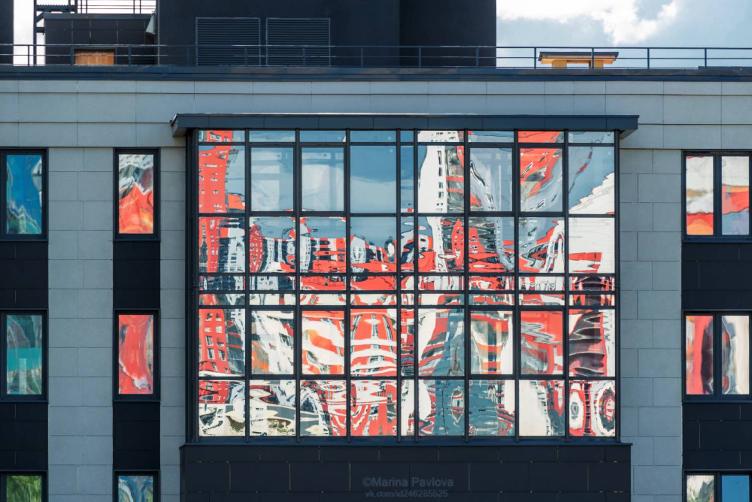 город, архитектура, отражения на стекле, городские отражения, абстракция, Павлова Марина